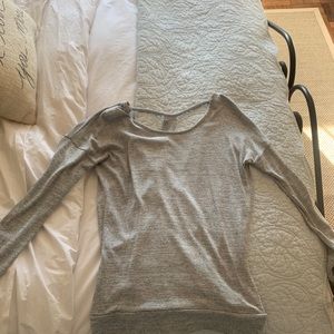 Athleta sweatshirt with cut out back